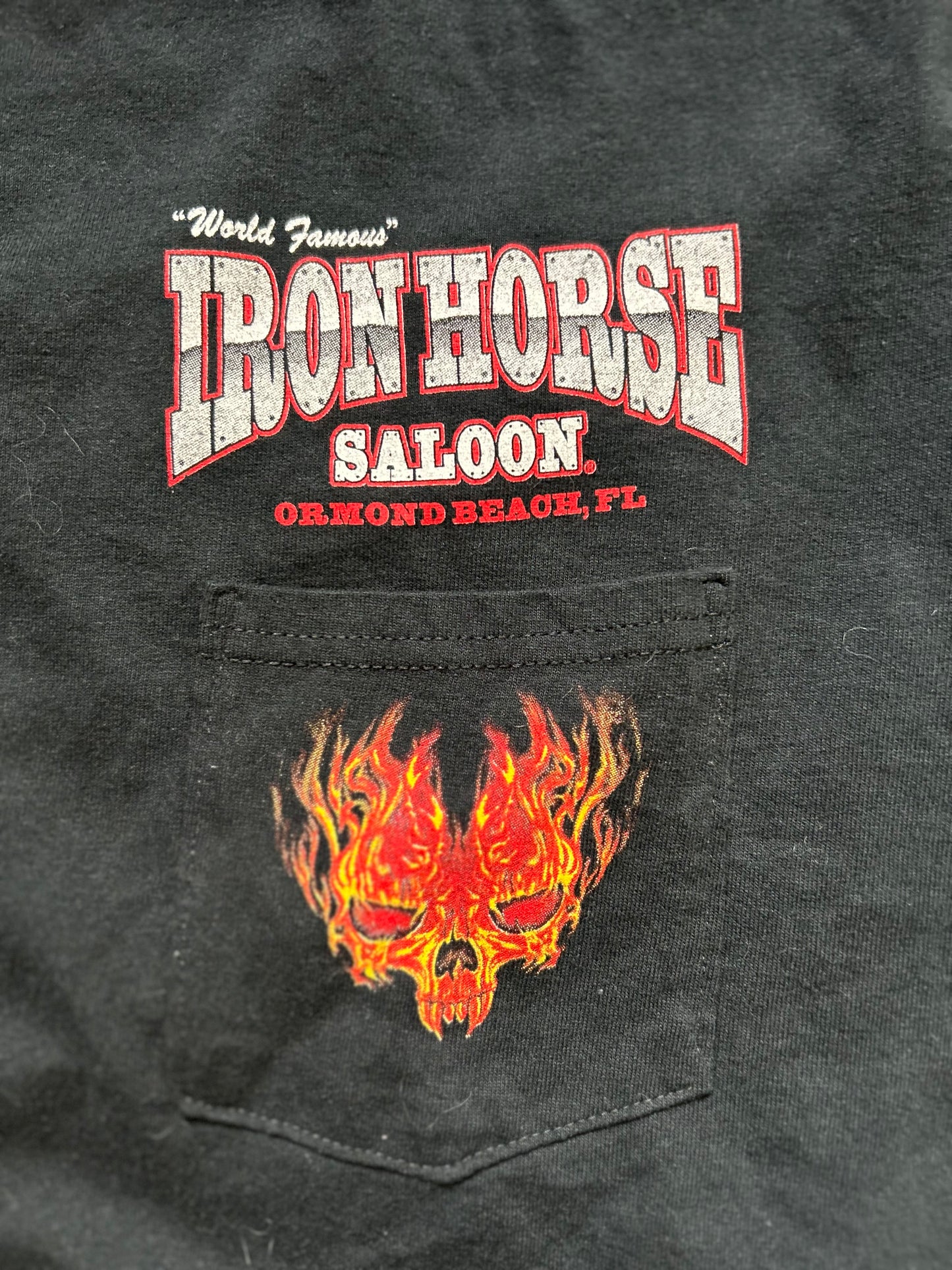 2008 World Famous Iron Horse Saloon Shirt - Fits like XXL