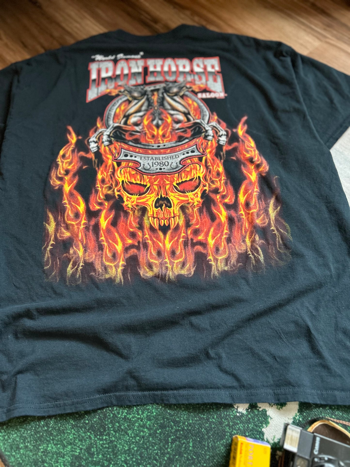 2008 World Famous Iron Horse Saloon Shirt - Fits like XXL