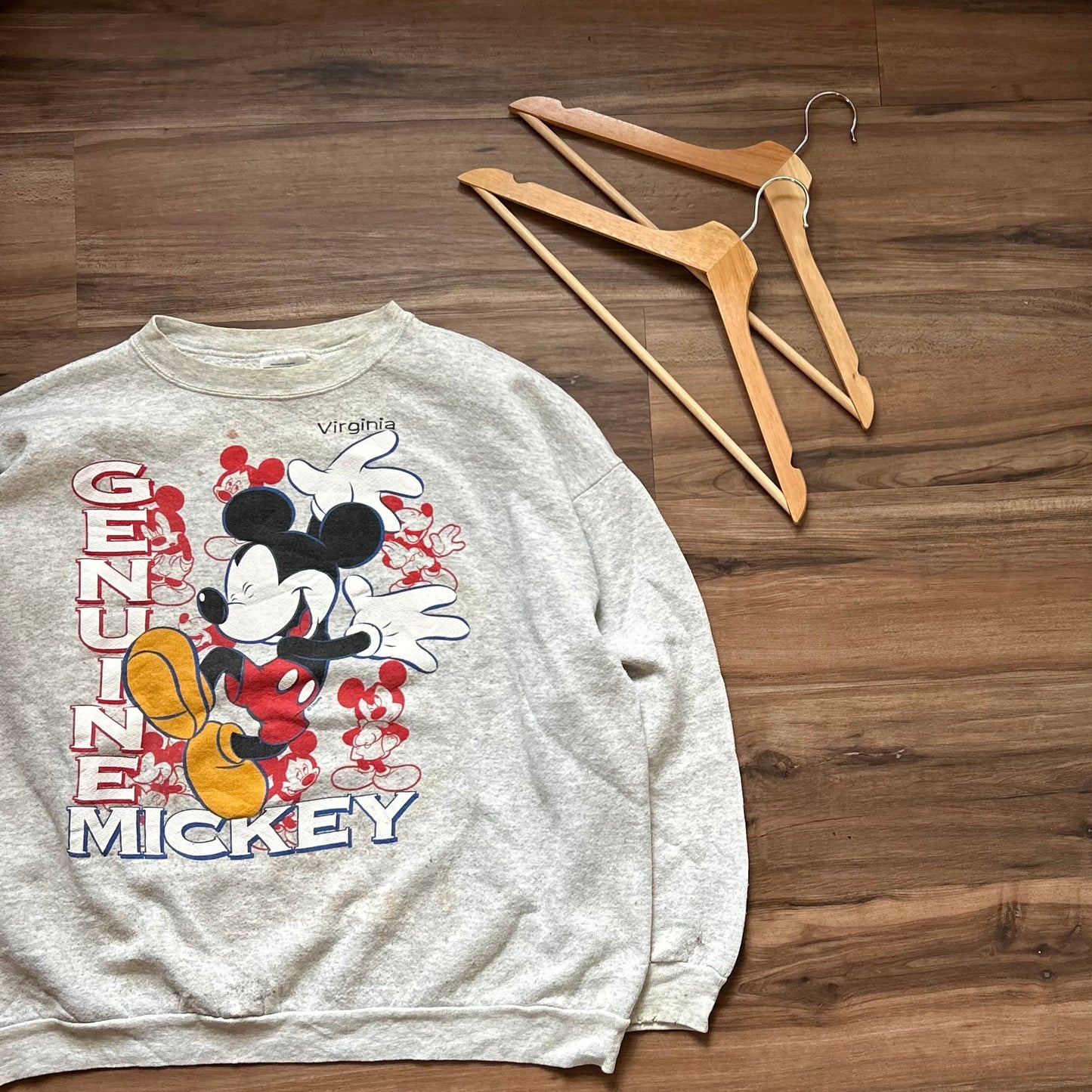 Virginia Genuine Mickey Crewneck - XL