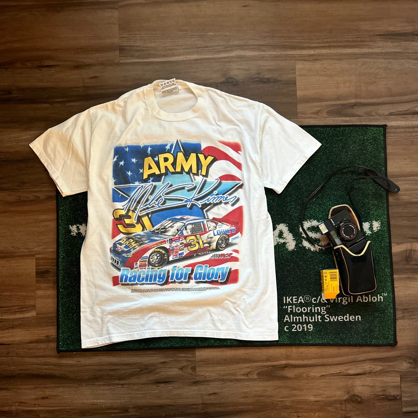 2000's Mark Skinner Army Nascar Shirt - L