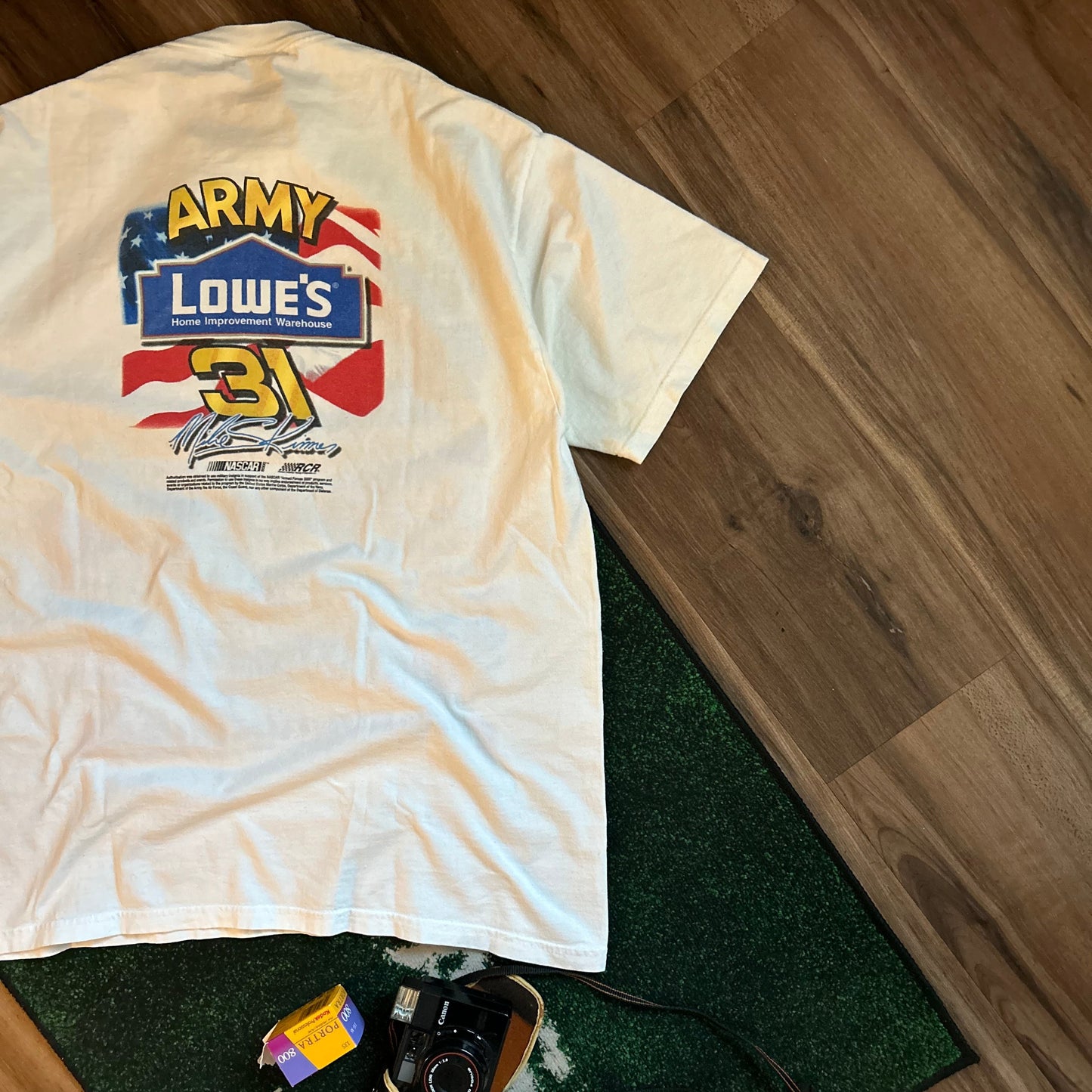 2000's Mark Skinner Army Nascar Shirt - L