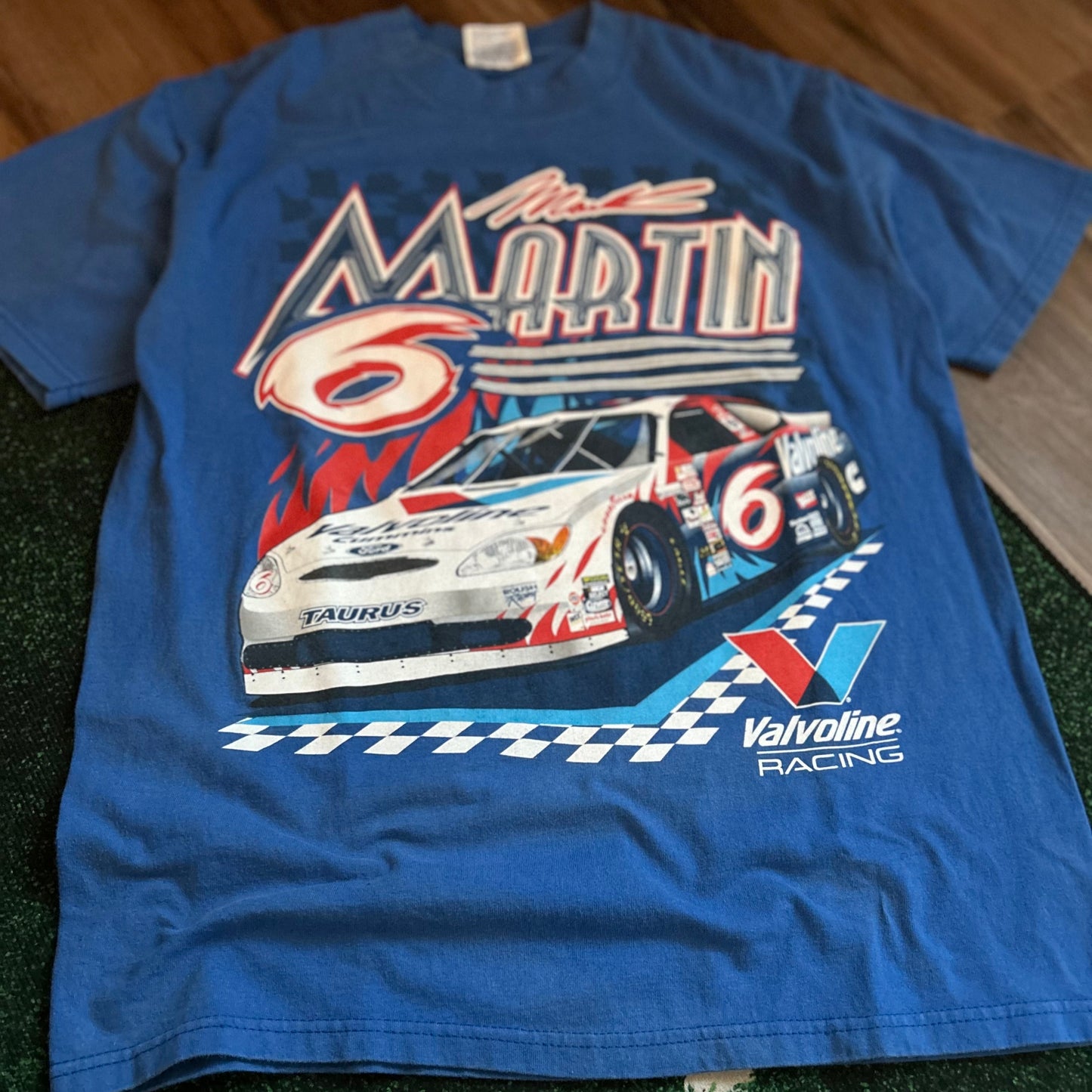 2000's Mark Martin Valvoline Nascar Shirt - M