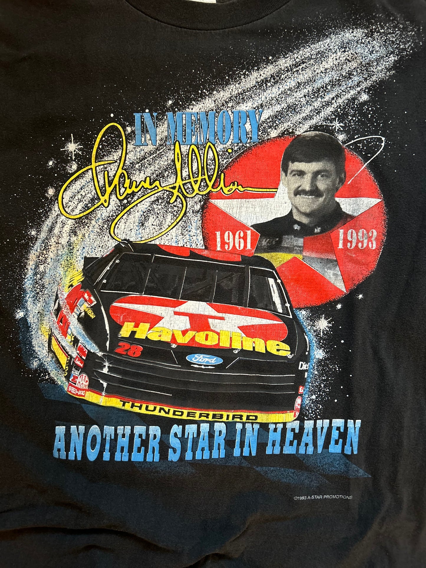 1993 Davey Allison Havoline Nascar Shirt - L