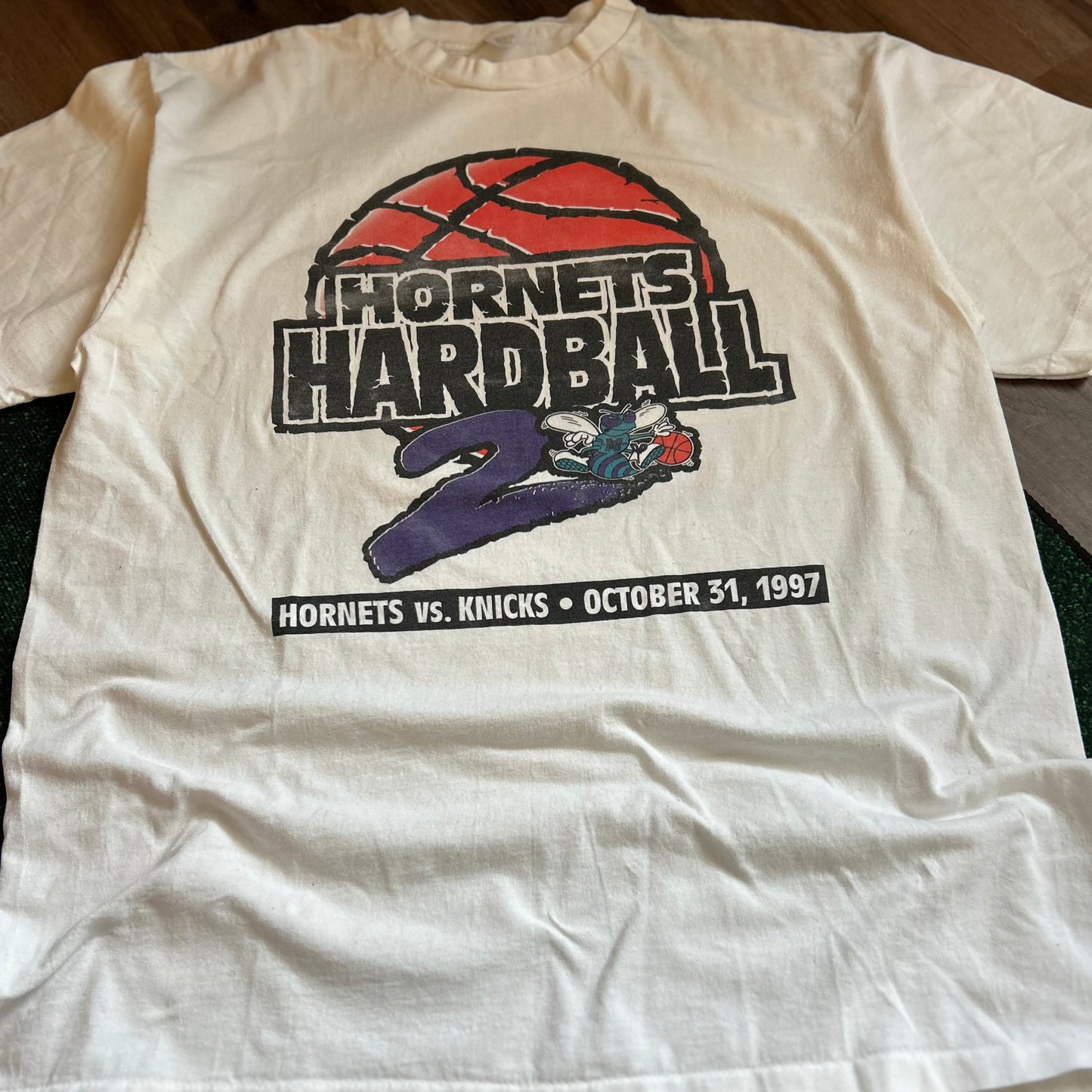 1997 Hornets Hardball Shirt - XL