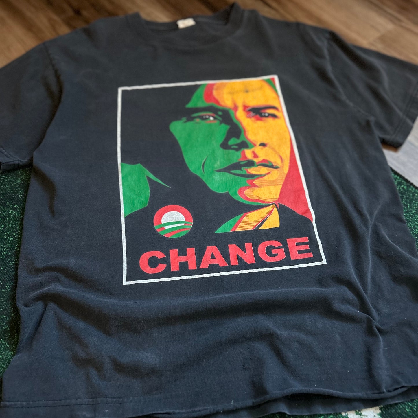 2008 Change Barack Obama Shirt - L