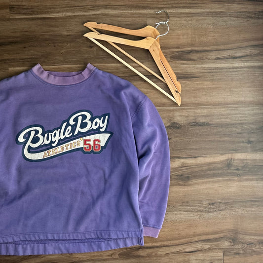 Bugle Boy Athletics '56 Crewneck - L