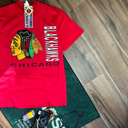 Made in USA Chicago Blackhawks Shirt - L