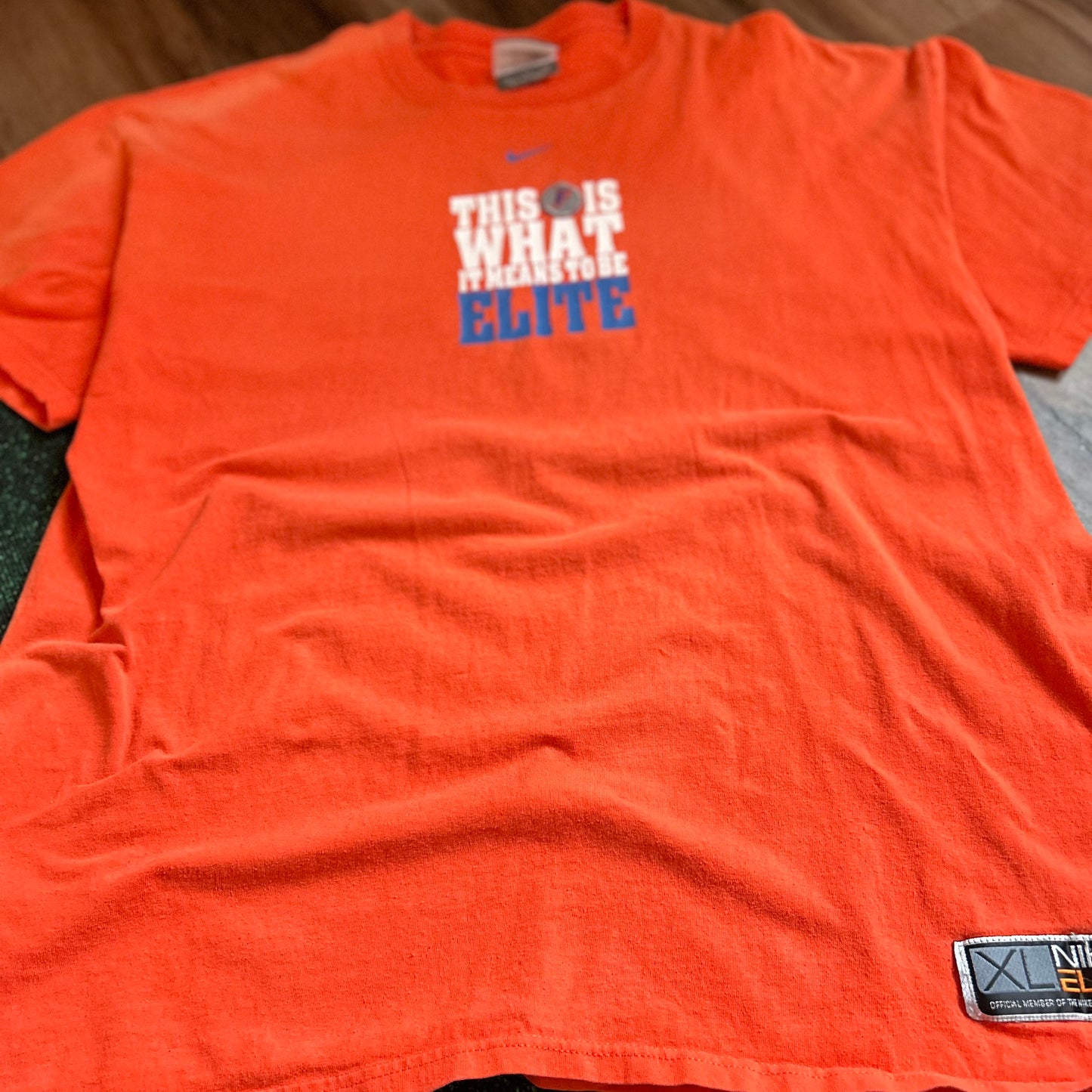 Nike This is what it means to be Elite Florida Gators Basketball Shirt - XL