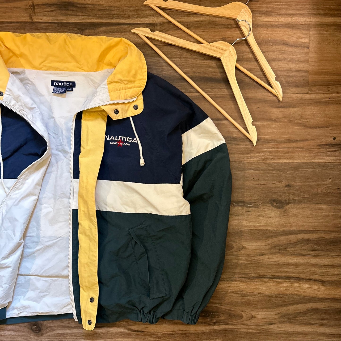 Vintage 90s Nautica Men's North Star Sailing Jacket - XL
